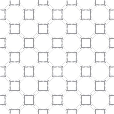 Geometrik soyut dikişsiz desen, vektör illüstrasyonu