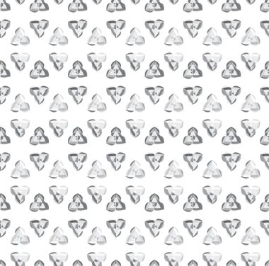 Geometrik soyut dikişsiz desen, vektör illüstrasyonu