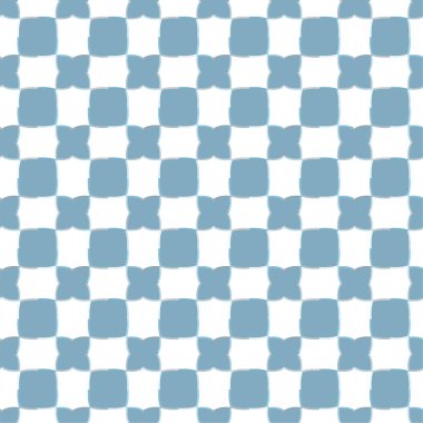 Geometrik soyut dikişsiz desen, vektör illüstrasyonu