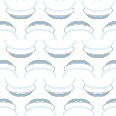 Geometrik soyut dikişsiz desen, vektör illüstrasyonu