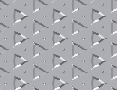 Geometrik soyut dikişsiz desen, vektör illüstrasyonu