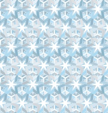 Geometrik soyut dikişsiz desen, vektör illüstrasyonu