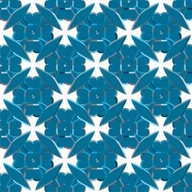 soyut geometrik dikişsiz desen, vektör illüstrasyonu