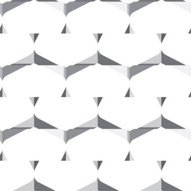 Geometrik soyut dikişsiz desen, vektör illüstrasyonu