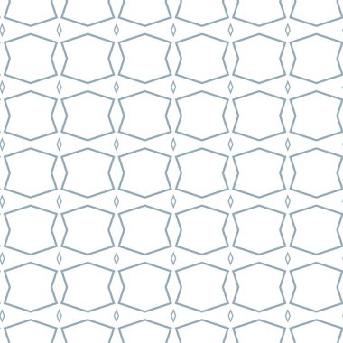 Geometrik soyut dikişsiz desen, vektör illüstrasyonu