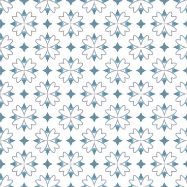 soyut geometrik dikişsiz desen, vektör illüstrasyonu