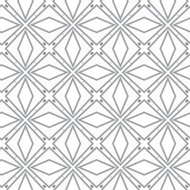 Geometrik soyut dikişsiz desen, vektör illüstrasyonu