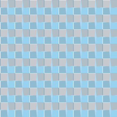 Geometrik soyut dikişsiz desen, vektör illüstrasyonu