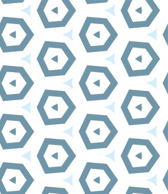 soyut geometrik dikişsiz desen, vektör illüstrasyonu