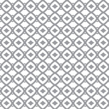 Geometrik soyut dikişsiz desen, vektör illüstrasyonu