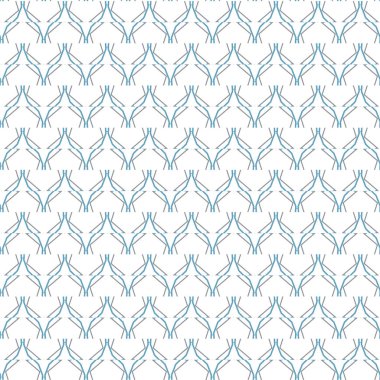 Geometrik soyut dikişsiz desen, vektör illüstrasyonu