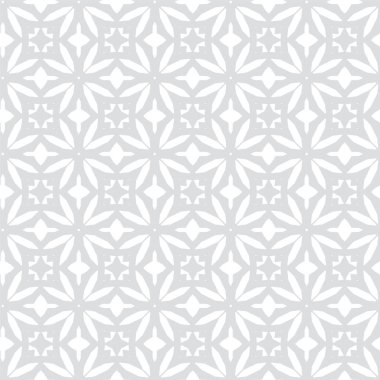 Geometrik soyut dikişsiz desen, vektör illüstrasyonu