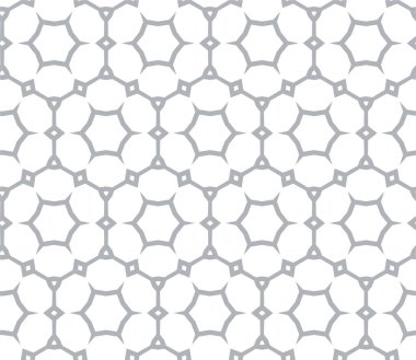 Geometrik şekilli kusursuz desen vektör çizimi  