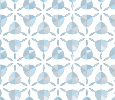 soyut geometrik dikişsiz desen, vektör illüstrasyonu