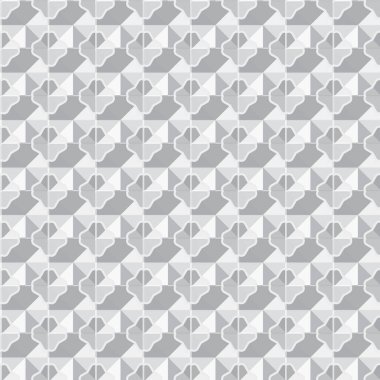 Geometrik soyut dikişsiz desen, vektör illüstrasyonu