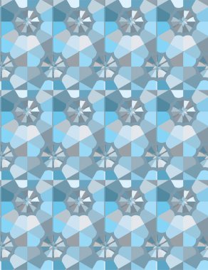 soyut geometrik dikişsiz desen, vektör illüstrasyonu