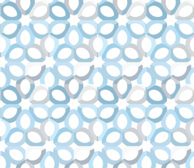 Geometrik soyut dikişsiz desen, vektör illüstrasyonu