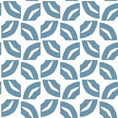 Geometrik şekilli kusursuz desen vektör çizimi  