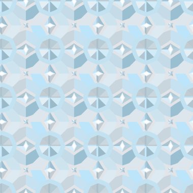 soyut geometrik dikişsiz desen, vektör illüstrasyonu