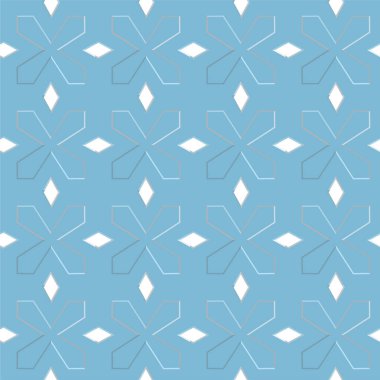 soyut geometrik dikişsiz desen, vektör illüstrasyonu