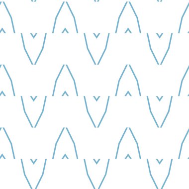 Geometrik şekilli kusursuz desen vektör çizimi  