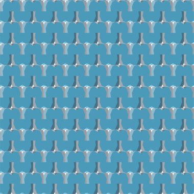 Geometrik soyut dikişsiz desen, vektör illüstrasyonu