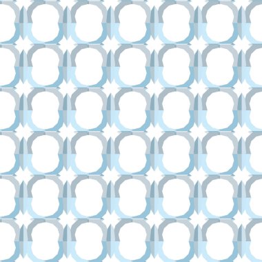 Geometrik soyut dikişsiz desen, vektör illüstrasyonu