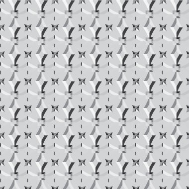 Geometrik soyut dikişsiz desen, vektör illüstrasyonu