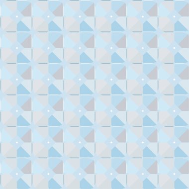 Geometrik soyut dikişsiz desen, vektör illüstrasyonu