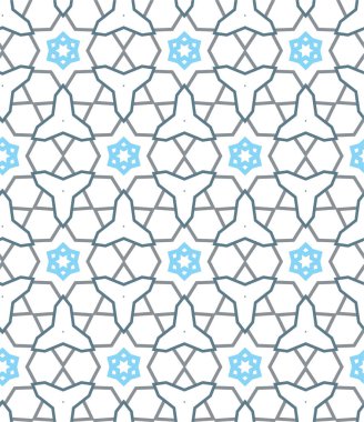 Geometrik soyut dikişsiz desen, vektör illüstrasyonu