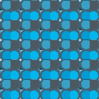 Geometrik yinelenen süs vektör deseni. Pastel tonları olan kusursuz tasarım dokusu