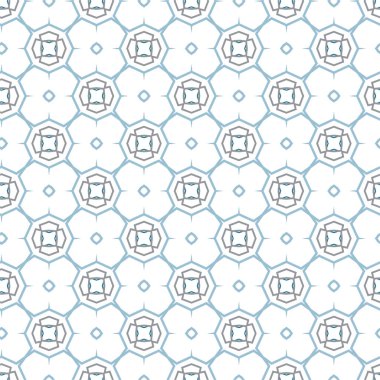 soyut geometrik dikişsiz desen, vektör illüstrasyonu