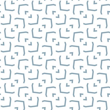 Geometrik soyut dikişsiz desen, vektör illüstrasyonu