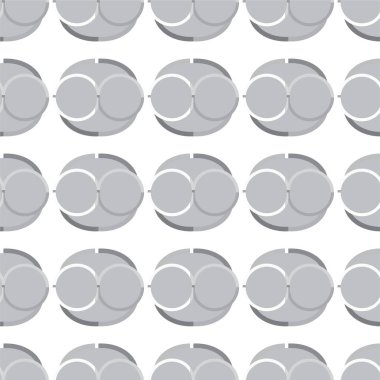 Geometrik soyut dikişsiz desen, vektör illüstrasyonu