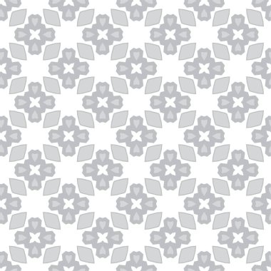 Geometrik soyut dikişsiz desen, vektör illüstrasyonu