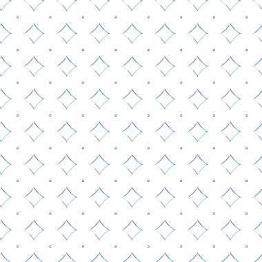 Geometrik soyut dikişsiz desen, vektör illüstrasyonu