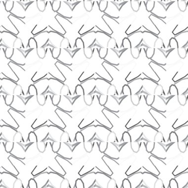 Geometrik soyut dikişsiz desen, vektör illüstrasyonu