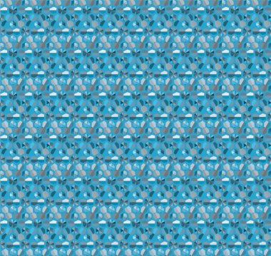 soyut geometrik dikişsiz desen, vektör illüstrasyonu