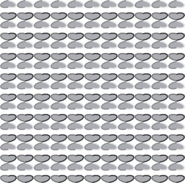 Geometrik soyut dikişsiz desen, vektör illüstrasyonu