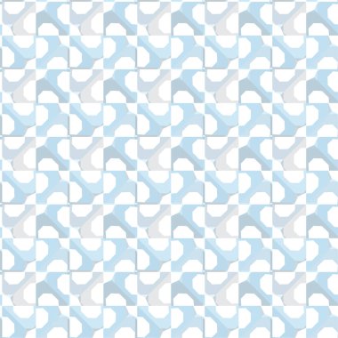 Geometrik soyut dikişsiz desen, vektör illüstrasyonu