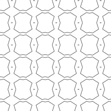 Geometrik soyut dikişsiz desen, vektör illüstrasyonu