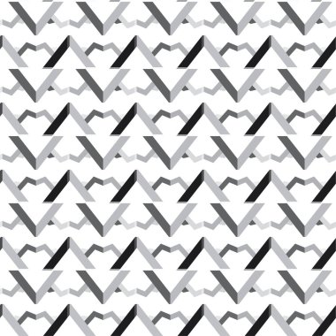 soyut geometrik dikişsiz desen, vektör illüstrasyonu