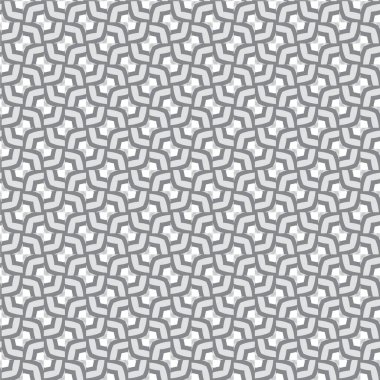 Geometrik soyut dikişsiz desen, vektör illüstrasyonu