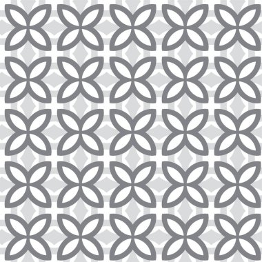 soyut geometrik dikişsiz desen, vektör illüstrasyonu