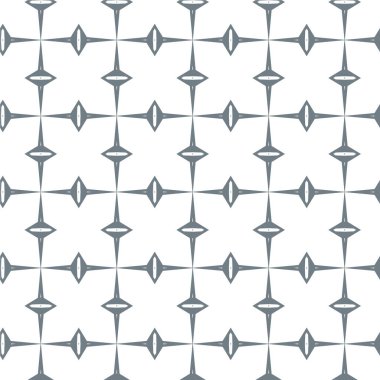 Geometrik soyut dikişsiz desen, vektör illüstrasyonu