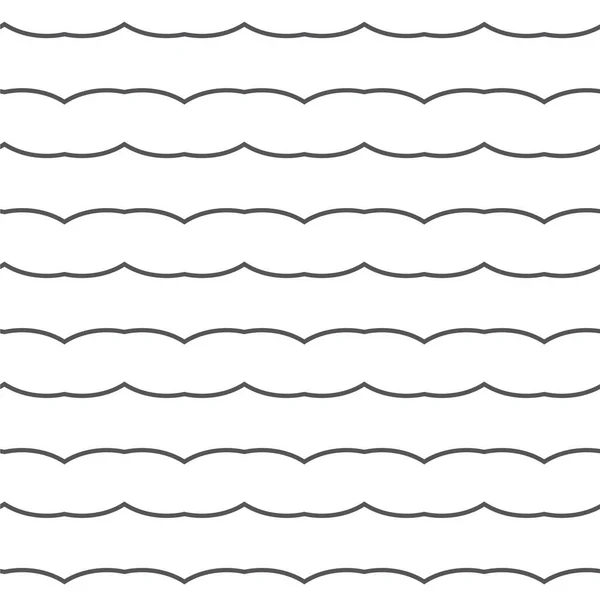 Seamless Pattern Lines Vector Illustration — Stock Vector