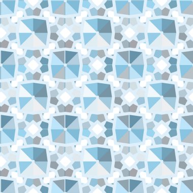 soyut geometrik dikişsiz desen, vektör illüstrasyonu