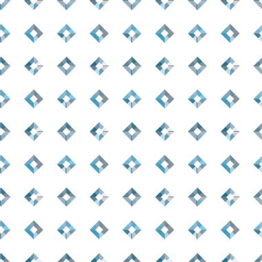 Geometrik soyut dikişsiz desen, vektör illüstrasyonu