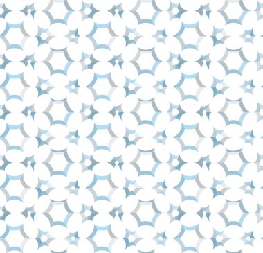Geometrik yinelenen süs vektör deseni. Pastel tonları olan kusursuz tasarım dokusu