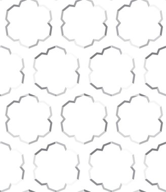 soyut geometrik dikişsiz desen, vektör illüstrasyonu